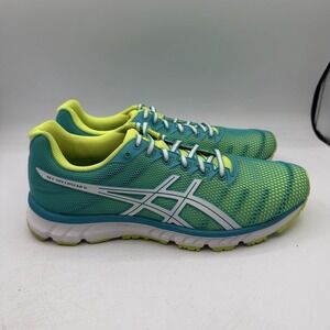 Asics Gel Speedstar 6 Running Shoes Womens Sz 11 Blue/Yellow Sneakers T263N